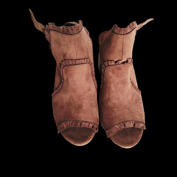 MIA Urban Open Toe Sling Back Block Heel Size 9.5,  Women's Shoes, Stacked Heel - Picture 12 of 12